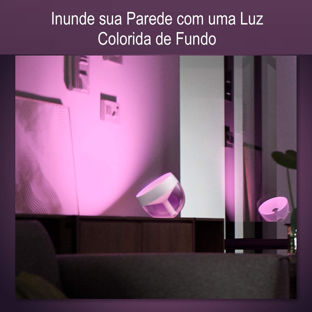 Philips Hue Iris l Limited Edition Silver l White and Color Ambiance l Bluetooth Table Lamp Smart Lighting l 2ª Geração l Luminária de Mesa e Piso l Compatível com Alexa, Apple Homekit & Google Assistant | Funciona com Bluetooth e/ou com a Hue Bridge - tienda online