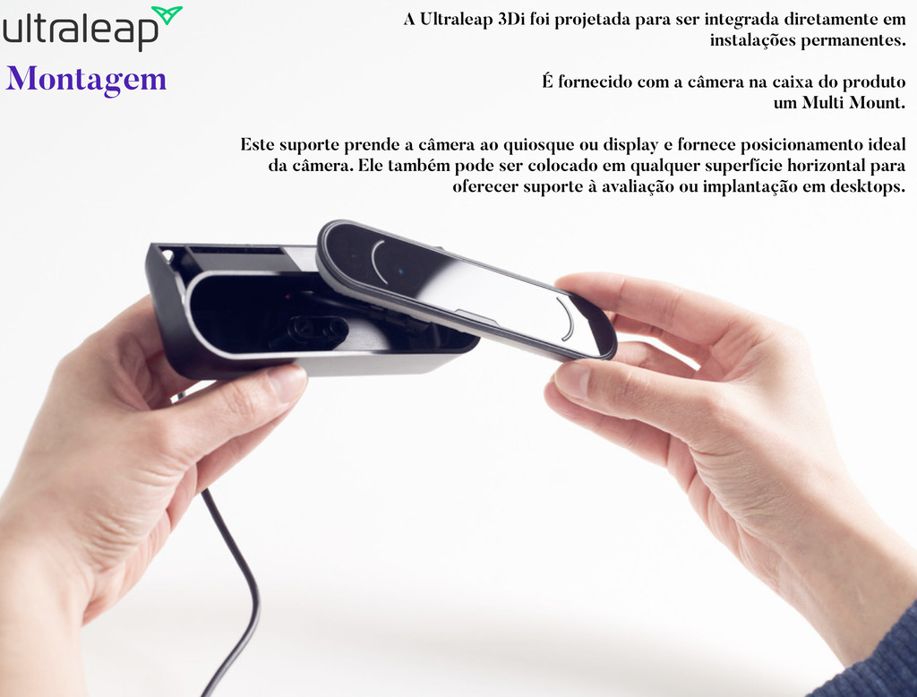 Ultraleap 3Di Stereo Hand Tracking Camera Developer Kit - tienda online