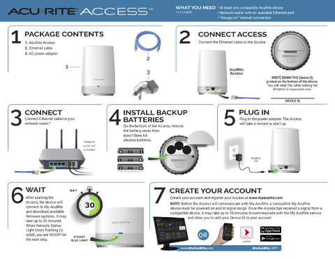 AcuRite Access Hub Monitoramento Remoto Acesso a Internet e Connect PC Compatível com Amazon Alexa - Loja do Jangão - InterBros