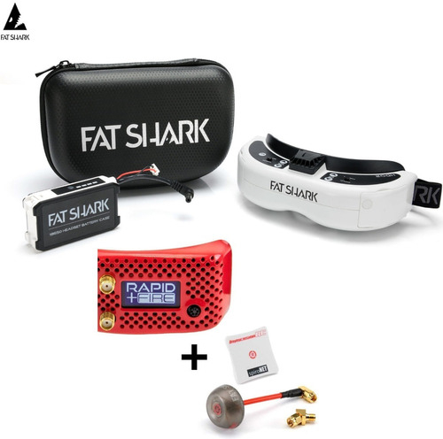 Fat Shark Goggles Dominator HDO2 Bundle Drone & UAVs - Loja do Jangão - InterBros