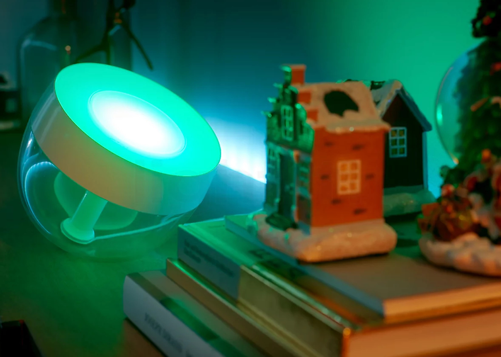 Philips Hue Iris l Limited Edition Gold l White and Color Ambiance l Bluetooth Table Lamp Smart Lighting l 2ª Geração l Luminária de Mesa e Piso l Compatível com Alexa, Apple Homekit & Google Assistant | Funciona com Bluetooth e/ou com a Hue Bridge l Kit3 - tienda online