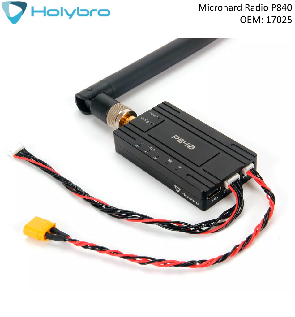 Holybro Microhard Radio l P840 P900 | Radio Telemetria para Drones | Point to Point l Point to Multipoint l Secure Mesh l 17019 l 17020 l 17024 l 17025 l 18060 - tienda online