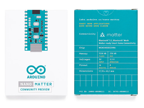 ARDUINO NANO MATTER - buy online