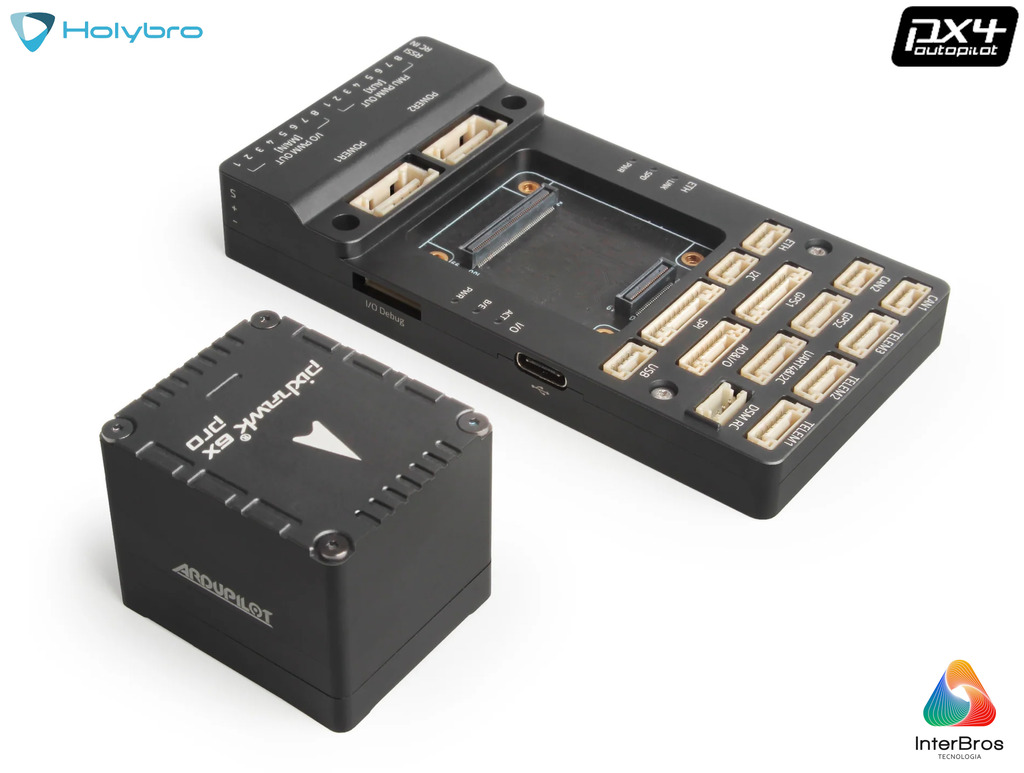 Holybro Pixhawk 6X Pro , High-performance Industrial IMU , Controlador de Voo , 20260