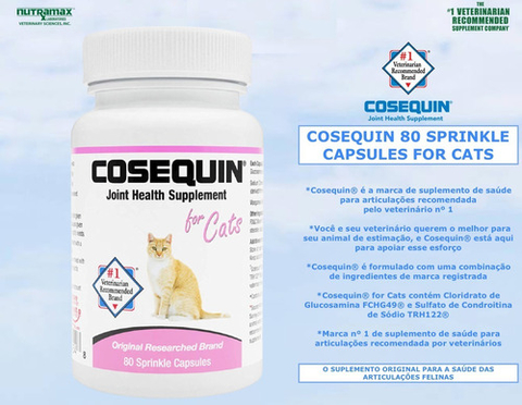 Cosequin Gatos 80 Sprinkle Capsules - comprar online