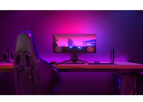 Philips Hue Play Gradient Lightstrip l Fita de LED Para Monitores PC e Mac 24" até 27" - online store