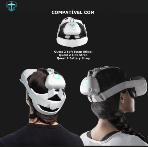 Rebuff Reality VR Power2 Para Oculus Quest 2 l 8 horas de bateria l - Loja do Jangão - InterBros