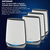 Netgear Orbi RBK854 Ax6000 Tri-Band Wi-Fi6 Mesh 930m² - comprar online