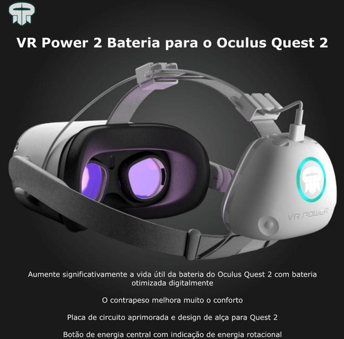 Elite Strap Oculus Meta Quest 2 + Bateria Rebuff VR Power 2 en internet