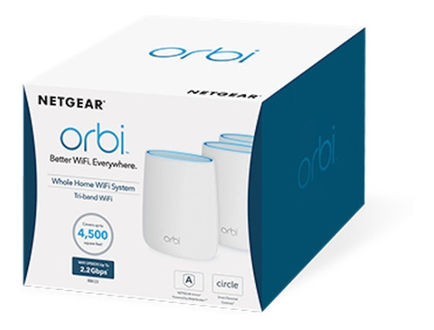 Imagem do Netgear Orbi Pro RBK23 Tri-band Sistema WiFi Mesh 560m²