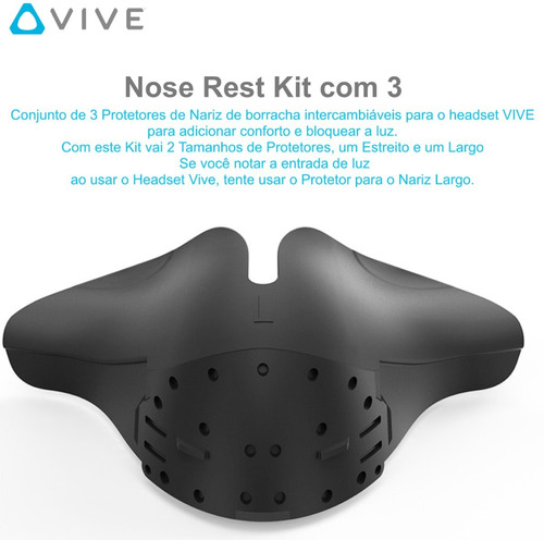 Htc Vive Vr Nose Rest Protetor De Nariz Kit3 Vive Series - Loja do Jangão - InterBros