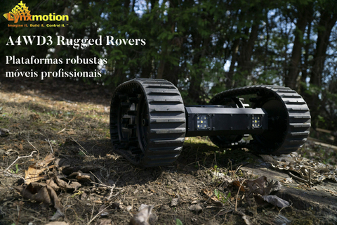 Lynxmotion A4WD3 Rugged Tracked Rover Autonomous Kit - buy online