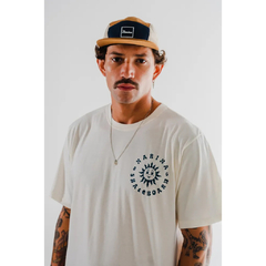 Camiseta Narina skate Sun "Off White"