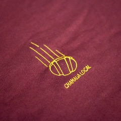 Camiseta Tubular Chamada Local "Vinho" - comprar online