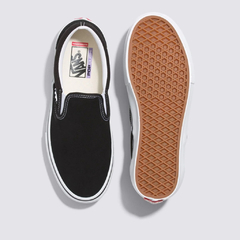 Tênis Vans Slip-On Skate Pro “Black/White”