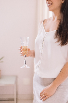 Taça Acrílico Champagne na internet