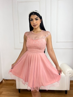 Vestido Debutante Festa Curto Rodado Brilho V rias Cores