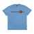 Camiseta Santa Cruz Classic Dot Azul Claro - loja online