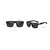 Óculos de Sol Quisviker UV 400 Polarizado Vermelho e Preto