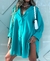 Chemise lisa | Azul tiffany