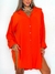 Chemise lisa | Laranja