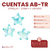 Cuentas AB-TR Estrellas 20mm x 5 unidades - comprar online