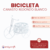 Bicicleta Canasto Redondo Blanco en internet
