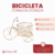 Bicicleta Corazon Dorada - comprar online