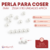 Perla para Coser 8mm x25g - 110 unidades - comprar online