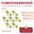 Florcitas Rococo Con raso mini sin cabo x 72 unidades - comprar online