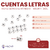 Cuentas Letras Flores 11x3mm x Bolson 500gr 1300u - comprar online