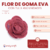 Imagen de Flores de Goma Eva con Tul sin Cabo x 450 unidades