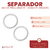 Separador Aro de Perlas Grande 30mm x 5 unidades - comprar online