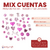 Mix de Cuentas Premium Fucsia x 500grs - 420 unidades en internet