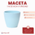 Maceta Facetada - CandyCraft Souvenirs en Once