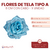 Flores de Tela Tipo A x unidad - CandyCraft Souvenirs en Once