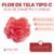 Flores de Tela Tipo C x unidad - CandyCraft Souvenirs en Once