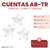 Cuentas AB-TR Estrellas 20mm x 5 unidades - comprar online