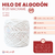 Hilo de Algodón 8/20 Macrame x 30 mts en internet