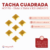 Imagen de Tacha Cuadrada 13x13mm HOT FIX x100u