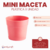 Mini Maceta Plastica - CandyCraft Souvenirs en Once