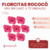 Florcitas Rococo Mini sin cabo x 72 unidades en internet