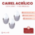 Cairel Acrilico Gota 3,8x2.1cm Bolson 128u - comprar online