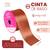 Cinta Raso N9 - 4 cm x 10 metros - CandyCraft Souvenirs en Once