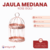 Jaula Mediana Rose Gold - comprar online