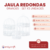Jaula Set x 3 unidades Redondas Grandes - comprar online