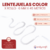 Lentejuelas Color x Rollo - 45 metros - CandyCraft Souvenirs en Once