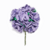 Flores de Papel Bicolor con cabo Grandes x 36 unidades - tienda online