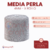 Malla Media Perla 4 mm Dorado-Plateado x Rollo en internet
