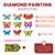 6 Animales Kit Pintura De Diamante Sticker Diamond Painting - comprar online